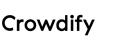 Logo von Crowdify, schwarze Version