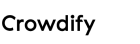 Logo von Crowdify, schwarze Version